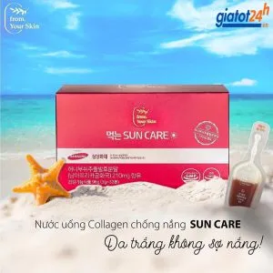 nước uống chống nắng trắng da suncare from your skin có tốt không