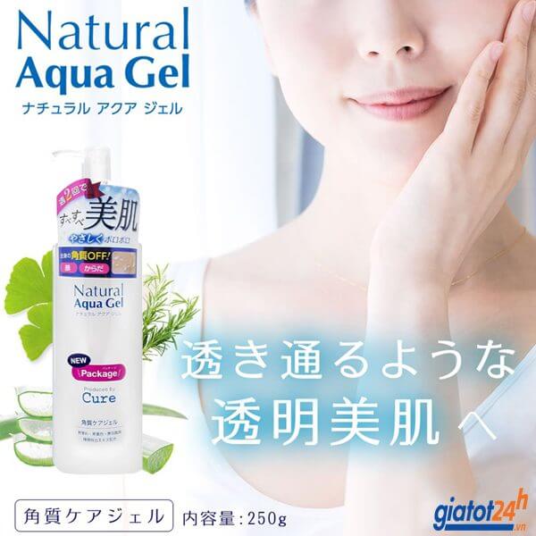 gel tẩy tế bào chết cure natural aqua gel có tốt không