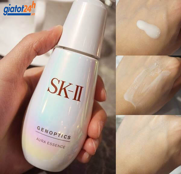 Review Serum Dưỡng Trắng SK-II Aura Essence – Đắt nhưng có xắt ra miếng không? 8 review serum dưỡng trắng sk-ii aura essence có tốt không