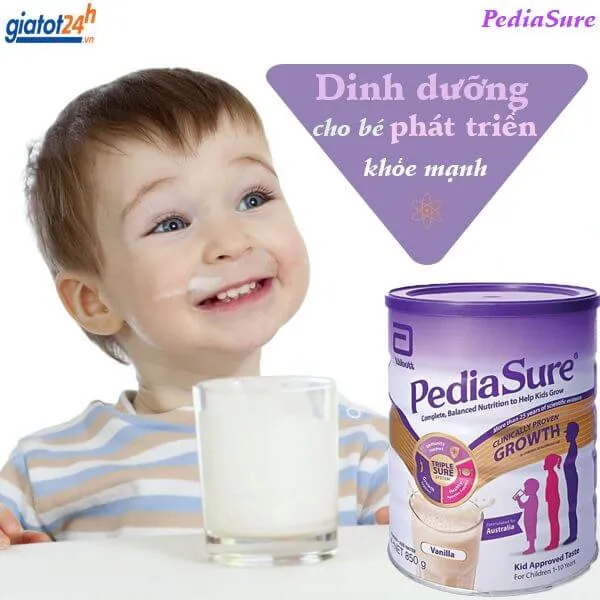 sữa bột cho trẻ từ 1-10 tuổi pediasure có tốt không