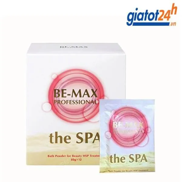 Ủ Trắng Be-Max The Spa Bath Powder 12 Gói