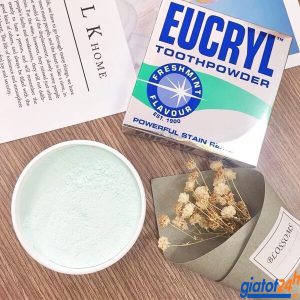 bột tẩy trắng răng eucryl có tốt không