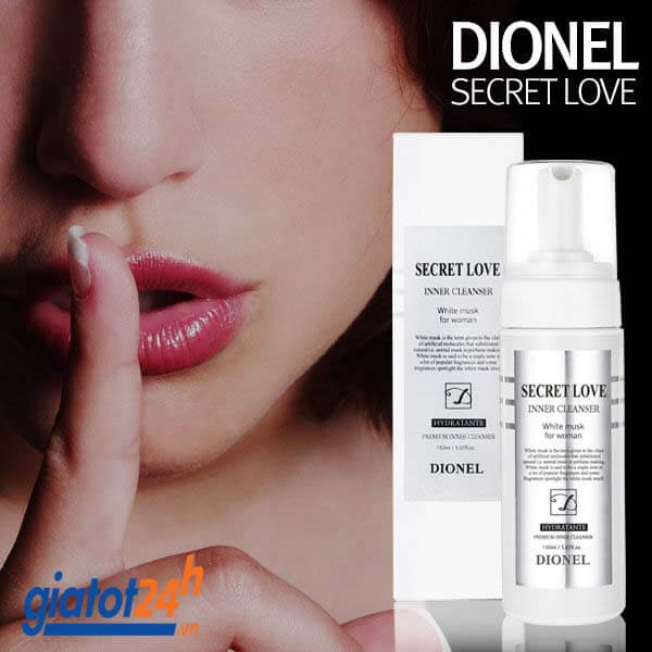 Dung dịch vệ sinh vùng kín Dionel Secret Love 150ml Hàn Quốc 6 dung dịch vệ sinh dionel có tốt không