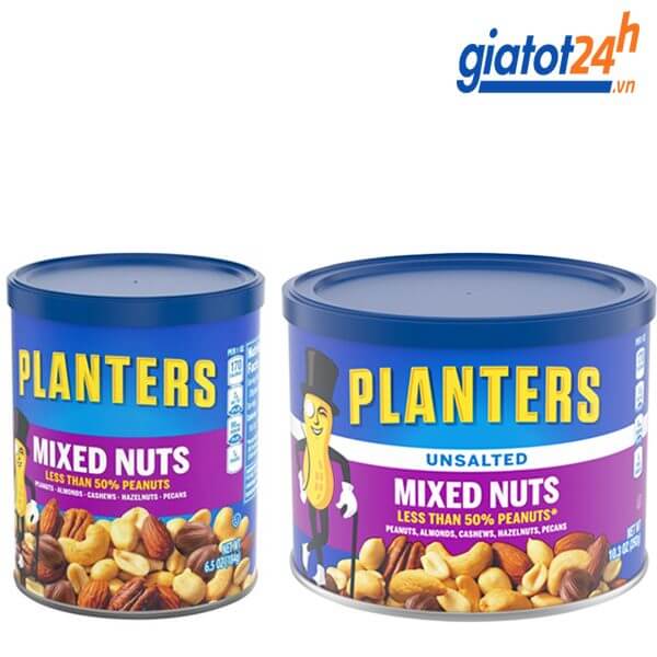 hạt hỗn hợp planters mixed nuts có tốt không