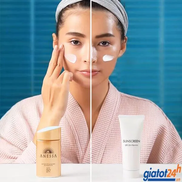 kem chống nắng shiseido anessa có tốt không