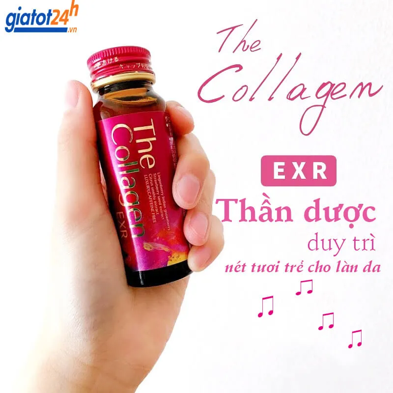 Review Nước Uống The Collagen EXR