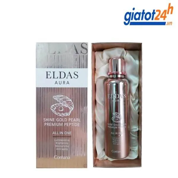 serum eldas aura shine gold pearl premium peptide có tốt không