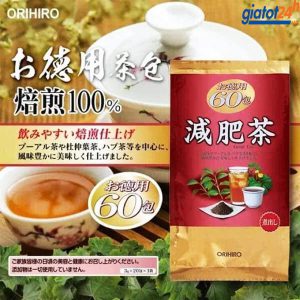 trà giảm mỡ bụng genpi orihiro tea có tốt không