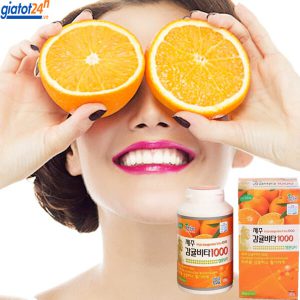 viên ngậm vitamin c quýt đảo jeju tangerine vita1000 có tốt không