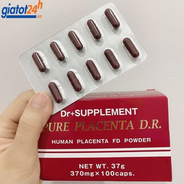 viên uống tế bào gốc nhau dr+ supplement pure placenta d.r có tốt không
