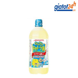 dầu ăn hoa cải ajinomoto 1l có tốt không