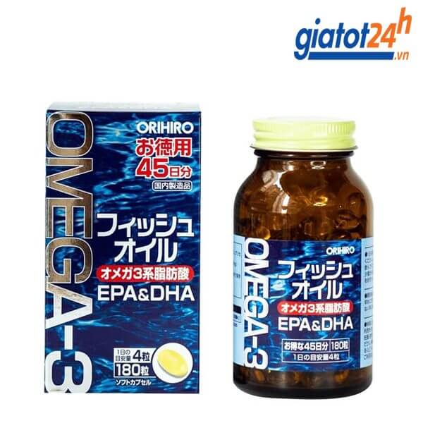 dầu cá orihiro omega 3 epa & dha có tốt không