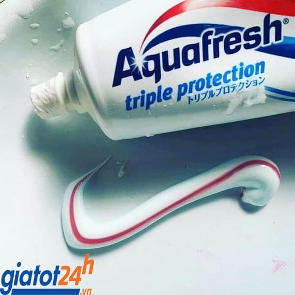 kem đánh răng aquafresh triple protection có tốt không