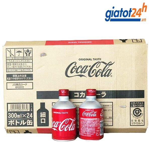 nước ngọt có gas coca cola nắp vặn 300ml có giá bao nhiêu