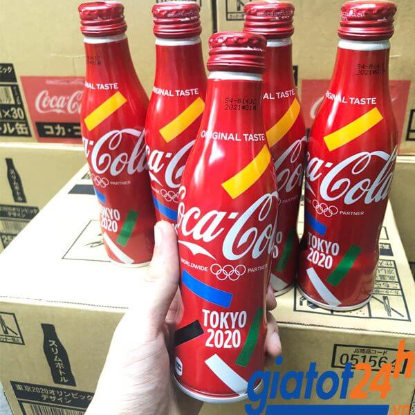 nước ngọt có gas coca cola phiên bản olympics tokyo 2020 mua ở đâu