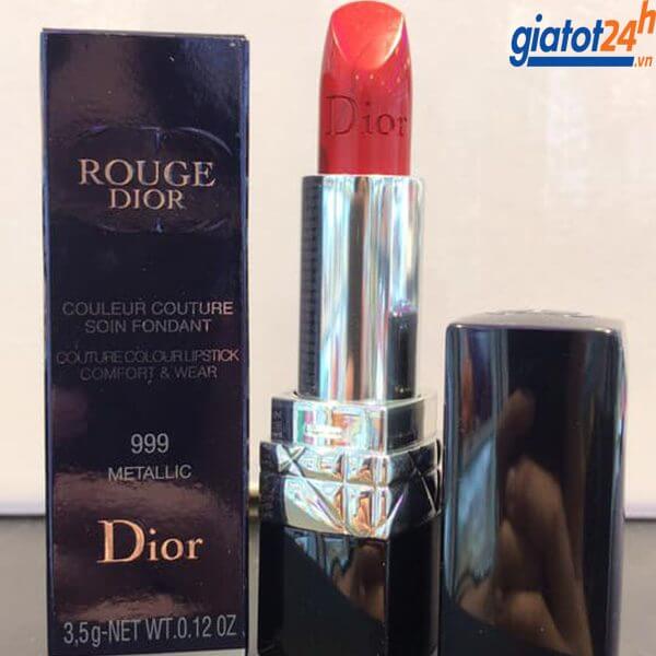 Son Dior Rouge Dior Couleur Couture 999 Metallic mua ở đâu