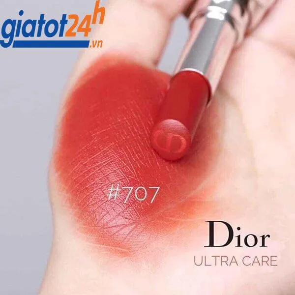 Son Dior Rouge Dior Ultra Care 707 Bliss 3.2gr Pháp lên màu đẹp