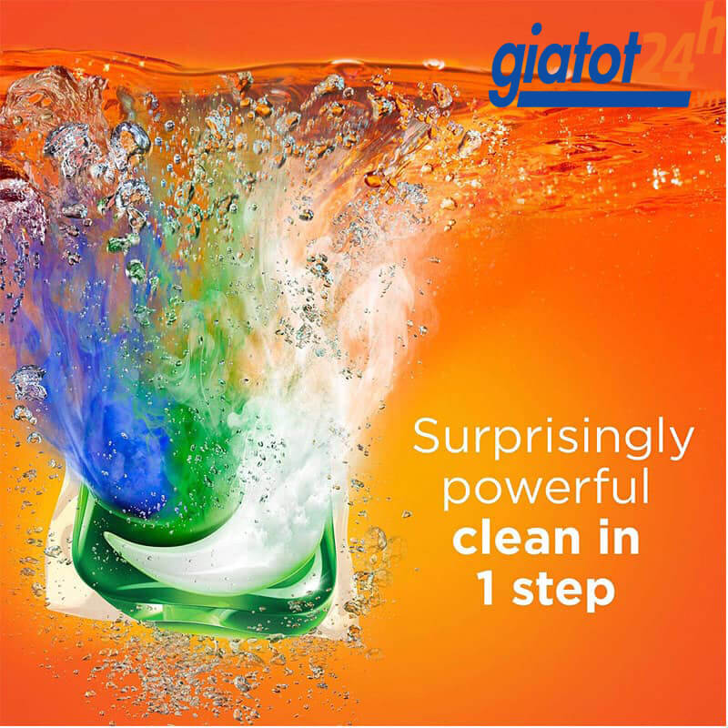 Tide Pods Ultra Oxi - Mua 1 Lần Dùng Cả Năm! 8 Viên Giặt Tide Pods With Ultra Oxi giá bao nhiêu