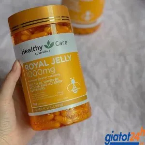 Viên Sữa Ong Chúa Healthy Care Royal Jelly 1000mg giá bao nhiêu