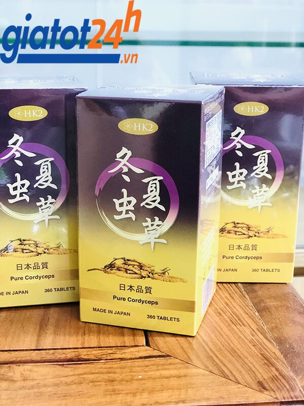 Khỏe mạnh mỗi ngày với Đông Trùng Hạ Thảo HK2! 5 Đông Trùng Hạ Thảo HK2 mua ở đâu
