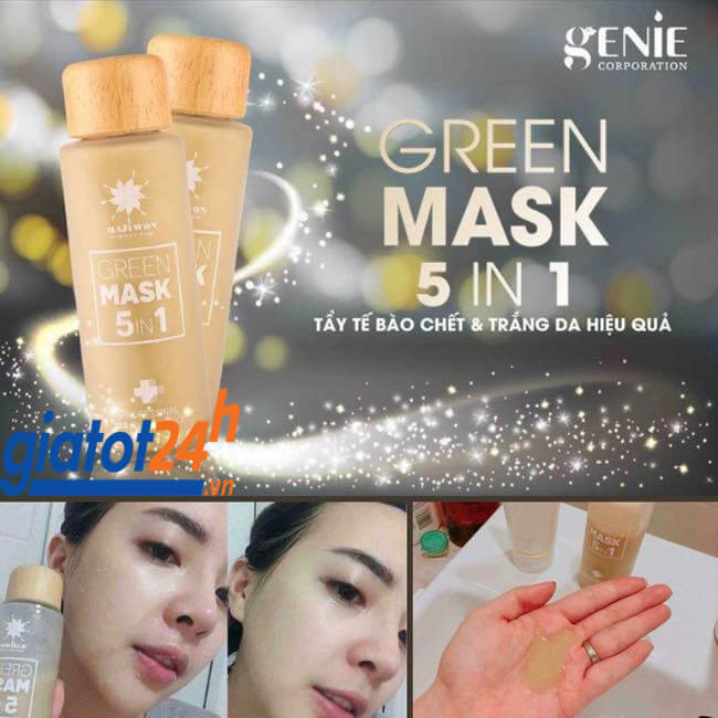Genie Green Mask 5in1 dưỡng da hiệu quả