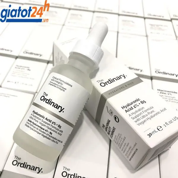 Serum The Ordinary Dưỡng Ẩm Phục Hồi Hyaluronic Acid 2% + B5