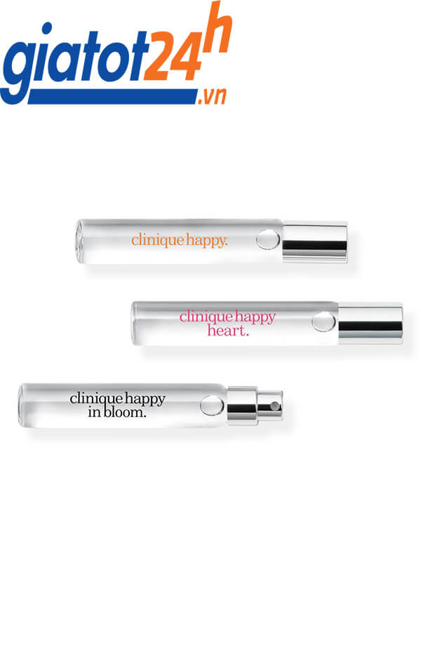 Lan tỏa hạnh phúc với Set Nước Hoa Mini Clinique! 6 Set Nước Hoa Mini Clinique lan tỏa hạnh phúc đến mọi người