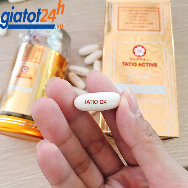 Viên Trắng Da Tatio Active! Da Trắng Dáng Xinh Đón Tết! 7 Viên Trắng Da Tatio Active