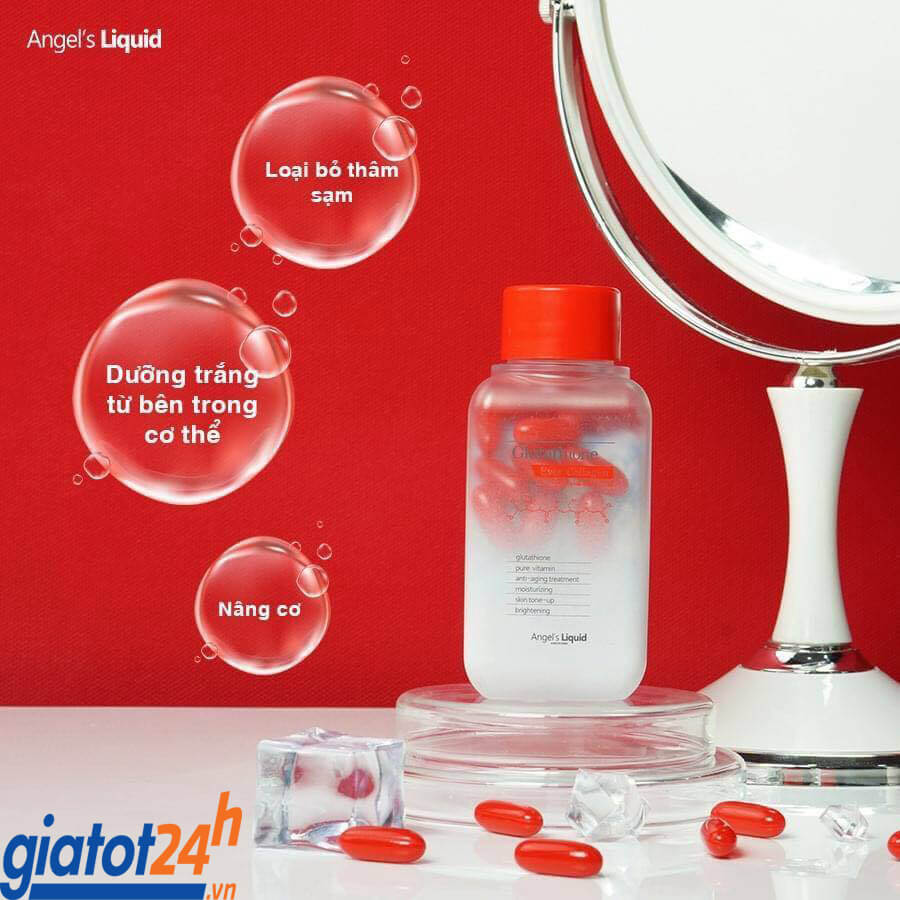 Da Đẹp Đón Xuân Với Viên Uống Angel's Liquid 6 Viên Uống Angel’s Liquid có tác dụng gì