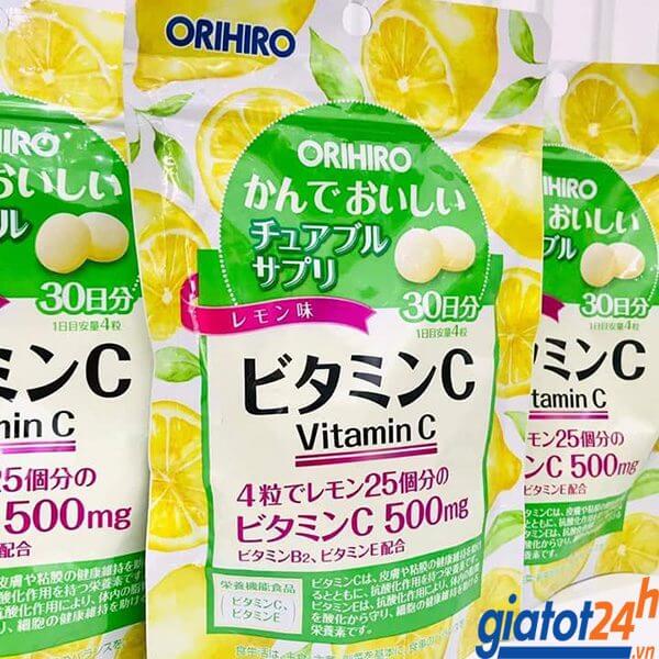 Viên Uống Vitamin C Orihiro bán ở đâu