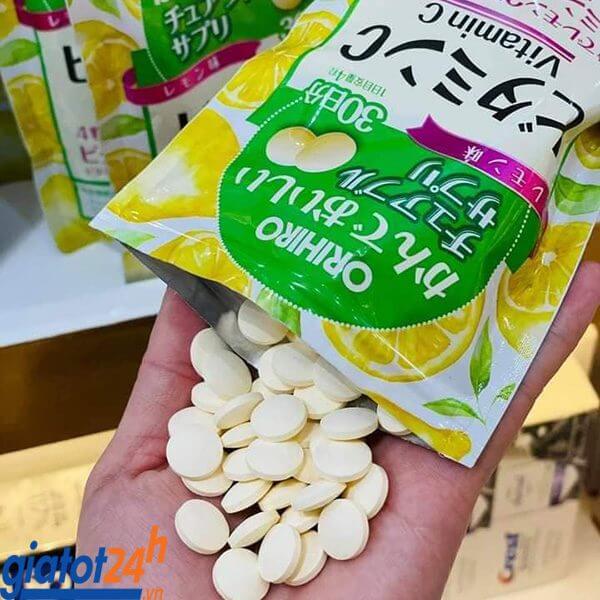 Viên Uống Vitamin C Orihiro giá bao nhiêu