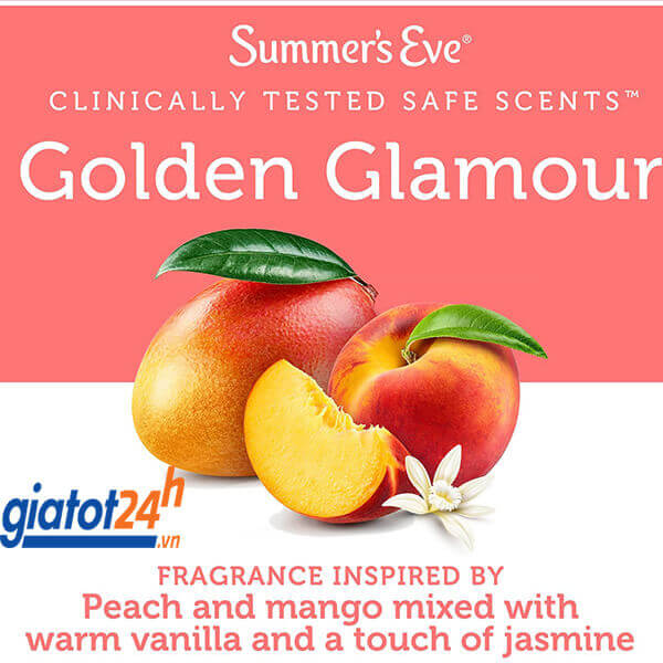 Dung Dịch Vệ Sinh Summer's Eve Golden Glamour công dụng