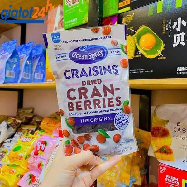 Nam Việt Quất Khô Ocean Spray giá