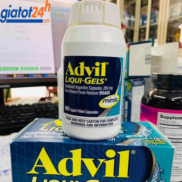 Thuốc Giảm Đau Hạ Sốt Advil nơi bán