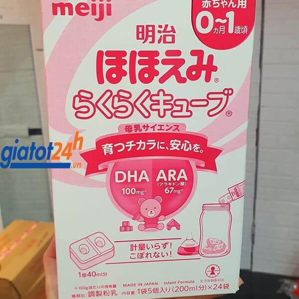 Sữa Meiji Dạng Thanh giá