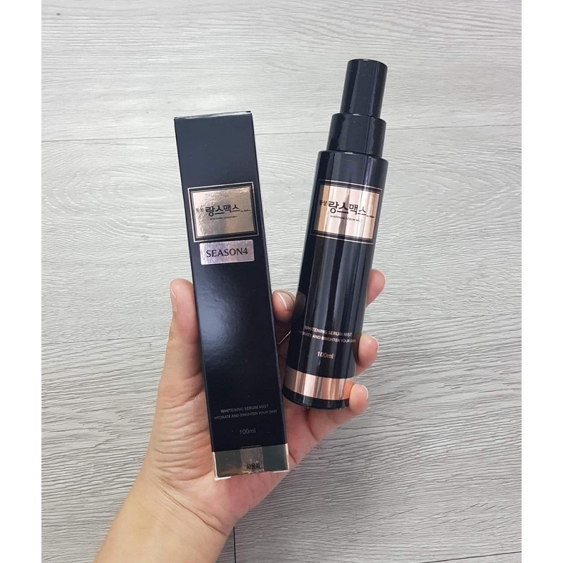 Review Top 5 kem trị nám tốt nhất hiện nay chị em đừng bỏ lỡ 9 Tinh chất dưỡng trắng da, mờ thâm nám Dongsung Whitening Serum Mist Season 4 Hàn Quốc mẫu mã đẹp, chất lượng cực cao
