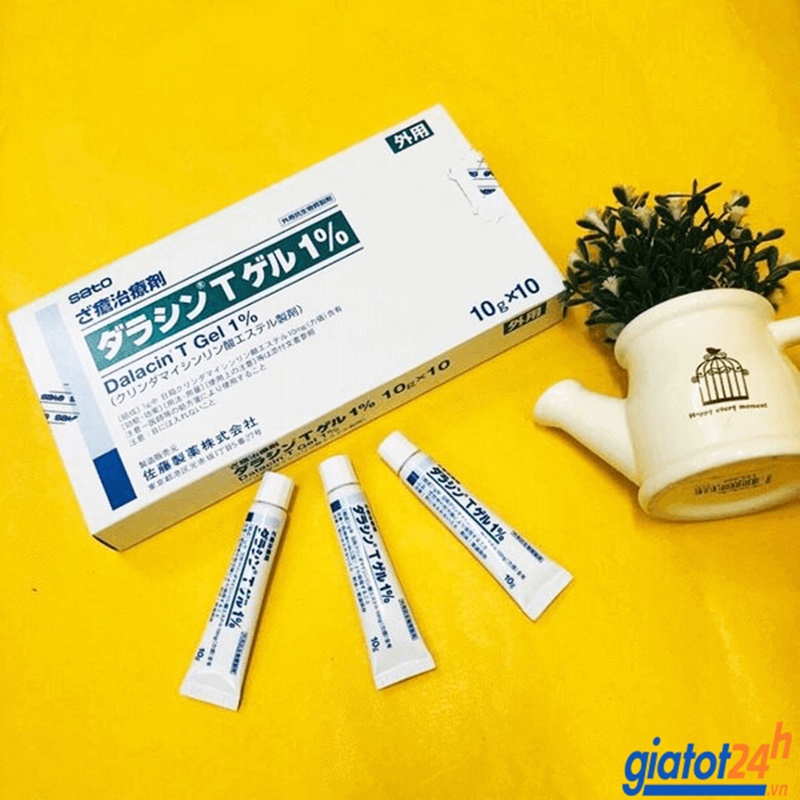 Thực hư rau diếp cá trị mụn có hết không? 9 Dalacin T Gel 1% trị mụn nhanh chóng, siêu hiệu quả