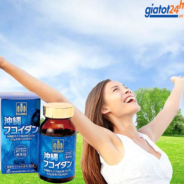 Cặp Sản Phẩm Tảo Nhật Phòng Chống Ung Thư Tốt Nhất Hiện Nay! 4 tảo nhật phòng chống ung thư fucoidan xanh