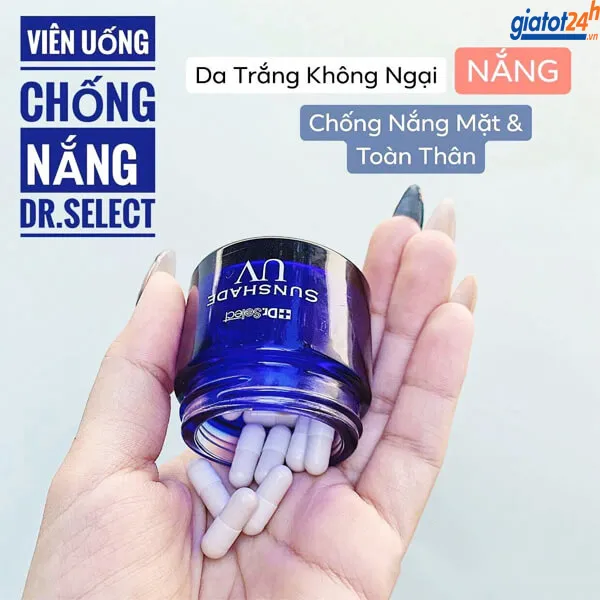 viên uống chống nắng của nhật tốt nhất dr select