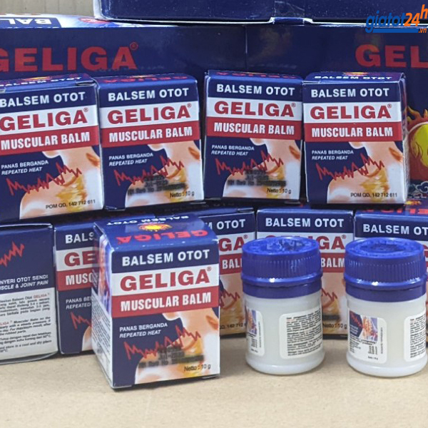 Dầu Cù Là Lửa Geliga Muscular Balm 10gr Indonesia 4 Dầu Cù Là Lửa Geliga Muscular Balm giá bao nhiêu
