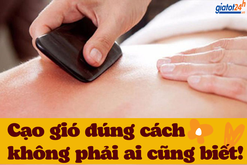 cách cào gió đúng cách