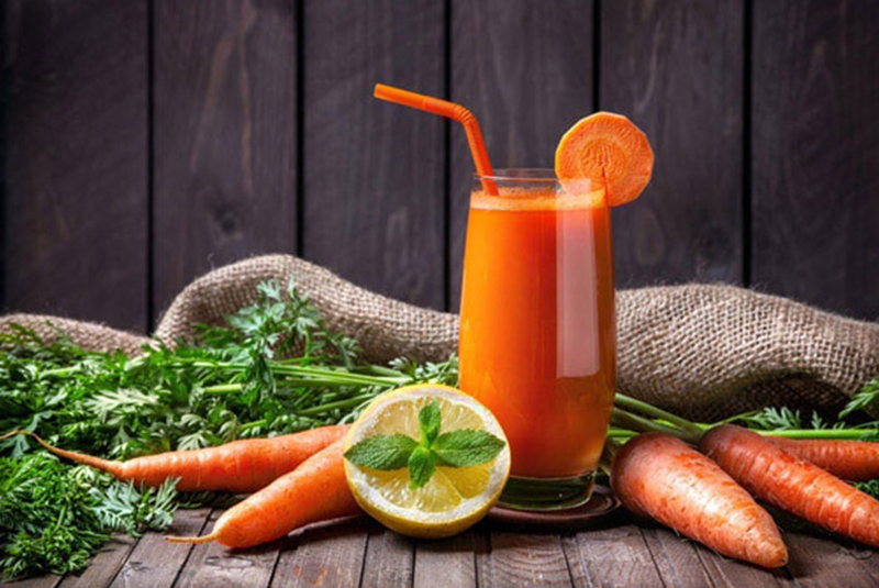 Top 10 loại nước ép giảm cân đốt mỡ thừa hiệu quả 7 loại nước ép giảm cân Cà rốt