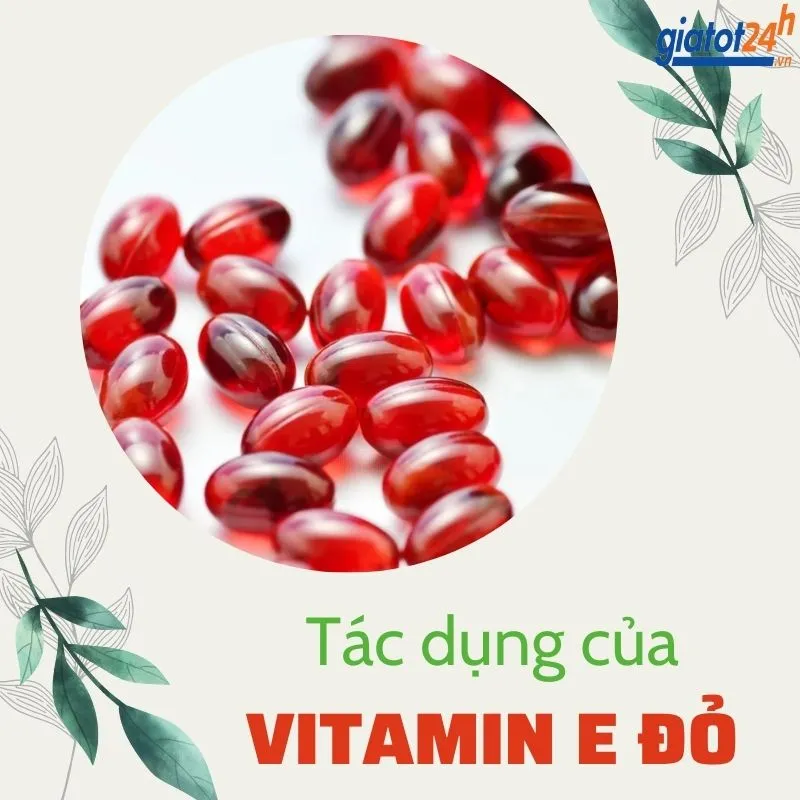 tác dụng của vitamin đỏ