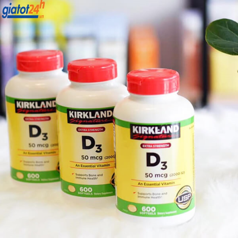 Vitamin D3 Kirkland Extra Strength D3 50mcg