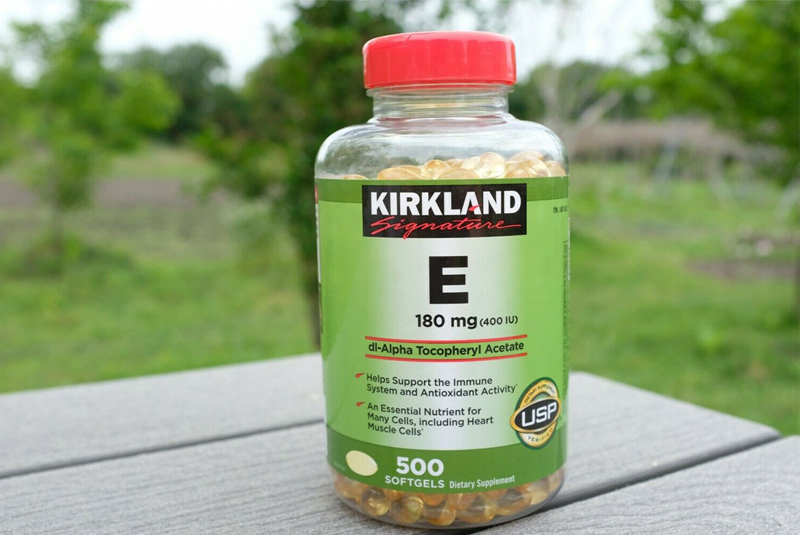 thực phẩm giàu vitamin E kirkland mỹ