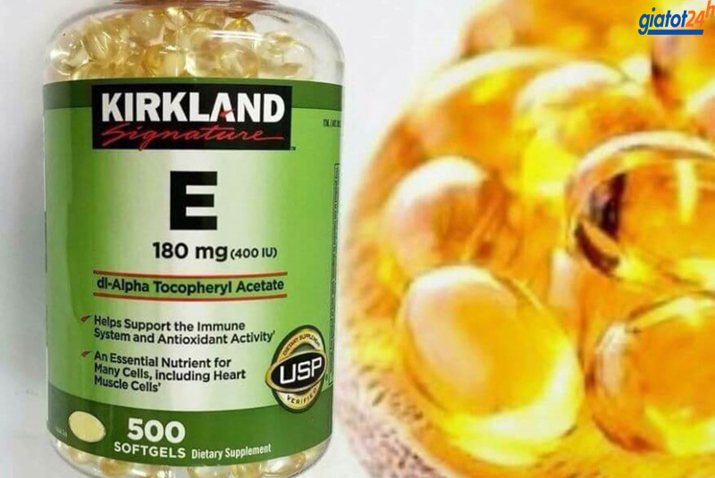 uống vitamin e có tốt không kirkland