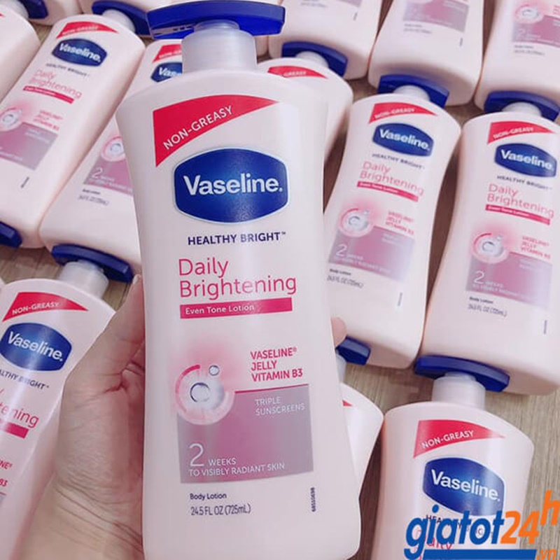 Vaseline Healthy Bright Daily Brightening Even Tone Lotion
