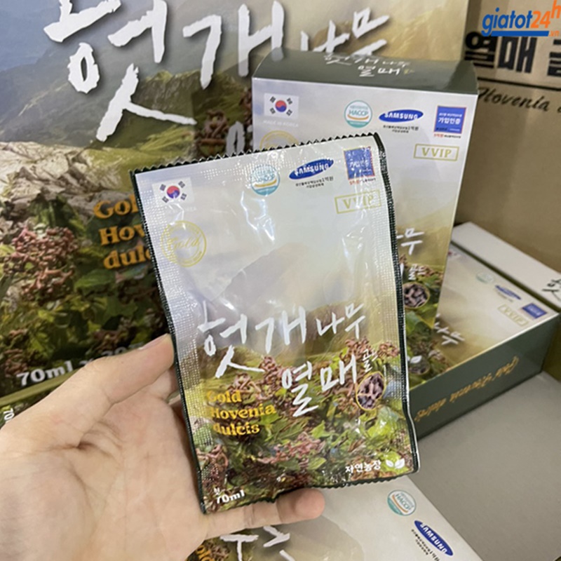 Nước uống giải độc Gan Hàn Quốc giúp thanh lọc, tái tạo và bảo vệ gan