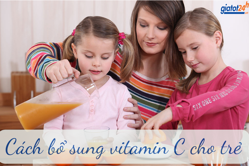 vitamin c cho trẻ