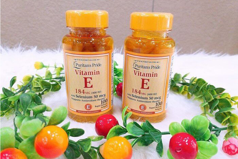 5 loại vitamin E nào tốt cho phái nữ? 11 vitamin e nào tốt puritans pride